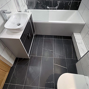 Tiles and furniture