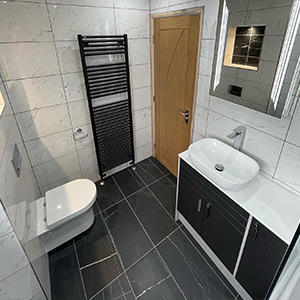 Radiator & Toilet